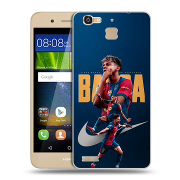Пластиковый чехол на Huawei GR3 с принтом Барселона Barca Yamal Пластиковый чехол на Huawei GR3 с принтом Барселона Barca Yamal