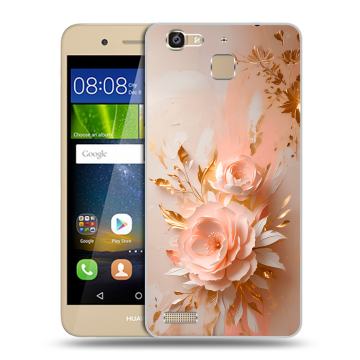 Пластиковый чехол на Huawei GR3 с принтом женский