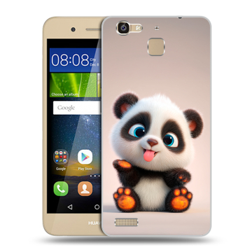 Пластиковый чехол на Huawei GR3 с принтом милая панда