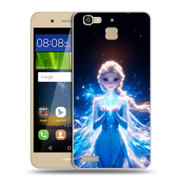 Пластиковый чехол на Huawei GR3 с принтом Холодное сердце Frozen Пластиковый чехол на Huawei GR3 с принтом Холодное сердце Frozen