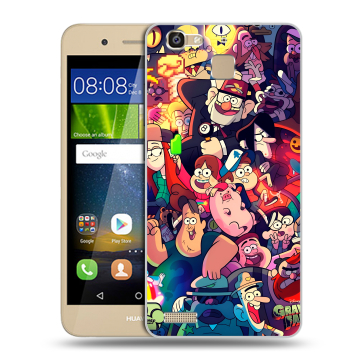 Пластиковый чехол на Huawei GR3 с принтом Gravity Falls Гравити Фолз