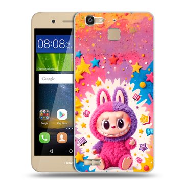 Пластиковый чехол на Huawei GR3 с принтом Labubu Лабубу Пластиковый чехол на Huawei GR3 с принтом Labubu Лабубу