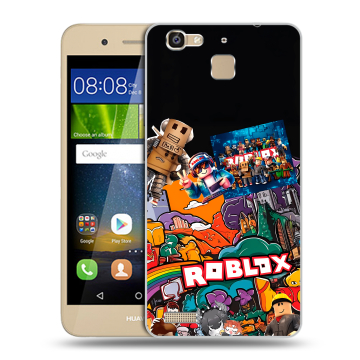 Пластиковый чехол на Huawei GR3 с принтом Roblox Роблокс Пластиковый чехол на Huawei GR3 с принтом Roblox Роблокс