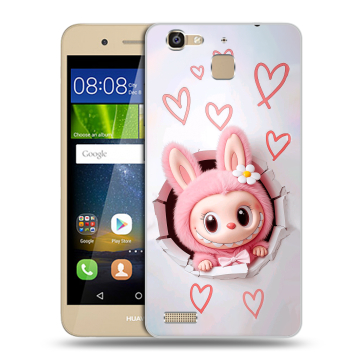 Пластиковый чехол на Huawei GR3 с принтом Labubu Лабубу Пластиковый чехол на Huawei GR3 с принтом Labubu Лабубу