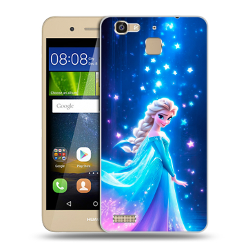 Пластиковый чехол на Huawei GR3 с принтом Холодное сердце Frozen Пластиковый чехол на Huawei GR3 с принтом Холодное сердце Frozen