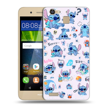 Пластиковый чехол на Huawei GR3 с принтом Лило и Стич