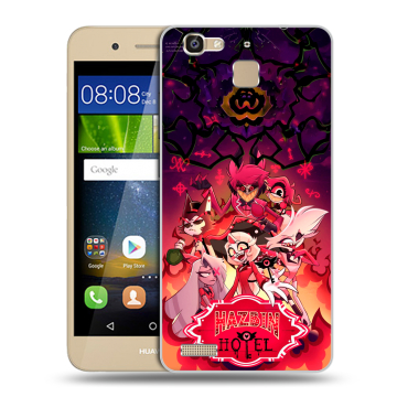 Пластиковый чехол на Huawei GR3 с принтом Hazbin Hotel Отель Хазбин Пластиковый чехол на Huawei GR3 с принтом Hazbin Hotel Отель Хазбин