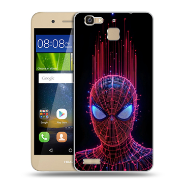 Пластиковый чехол на Huawei GR3 с принтом Spiderman Человек паук