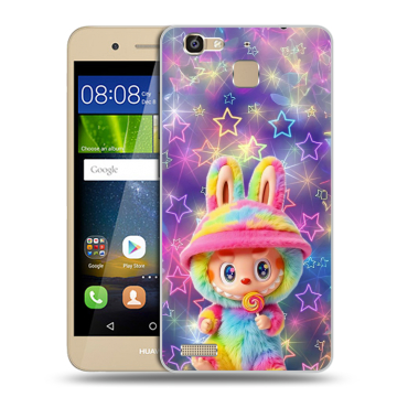 Пластиковый чехол на Huawei GR3 с принтом Labubu Лабубу Пластиковый чехол на Huawei GR3 с принтом Labubu Лабубу