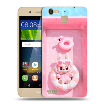 Пластиковый чехол на Huawei GR3 с принтом Labubu Лабубу Пластиковый чехол на Huawei GR3 с принтом Labubu Лабубу