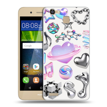 Пластиковый чехол на Huawei GR3 с принтом Y2K
