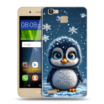Пластиковый чехол на Huawei GR3 с принтом Новый год