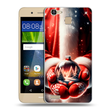 Пластиковый чехол на Huawei GR3 с принтом Новый год