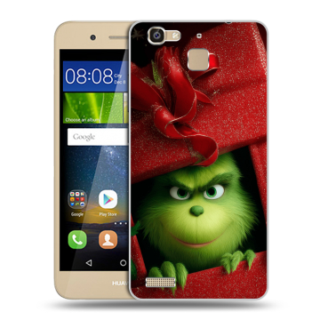 Пластиковый чехол на Huawei GR3 с принтом Новый год