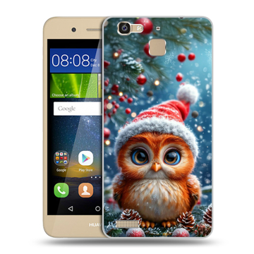 Пластиковый чехол на Huawei GR3 с принтом Новый год