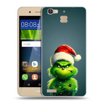 Пластиковый чехол на Huawei GR3 с принтом Новый год