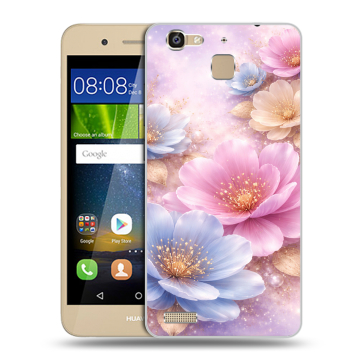 Пластиковый чехол на Huawei GR3 с принтом женский