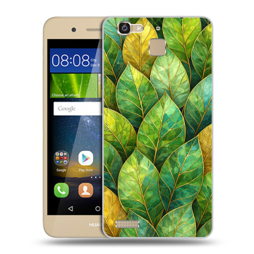 Пластиковый чехол на Huawei GR3 с принтом женский