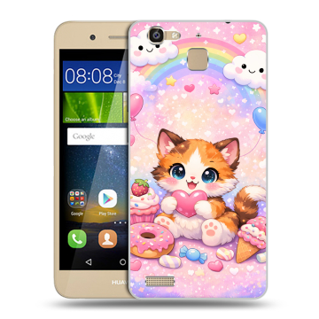 Пластиковый чехол на Huawei GR3 с принтом для девочек Пластиковый чехол на Huawei GR3 с принтом для девочек