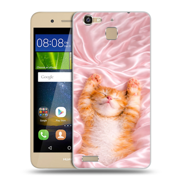 Пластиковый чехол на Huawei GR3 с принтом женский