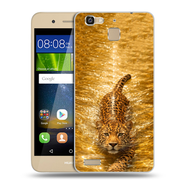 Пластиковый чехол на Huawei GR3 с принтом женский