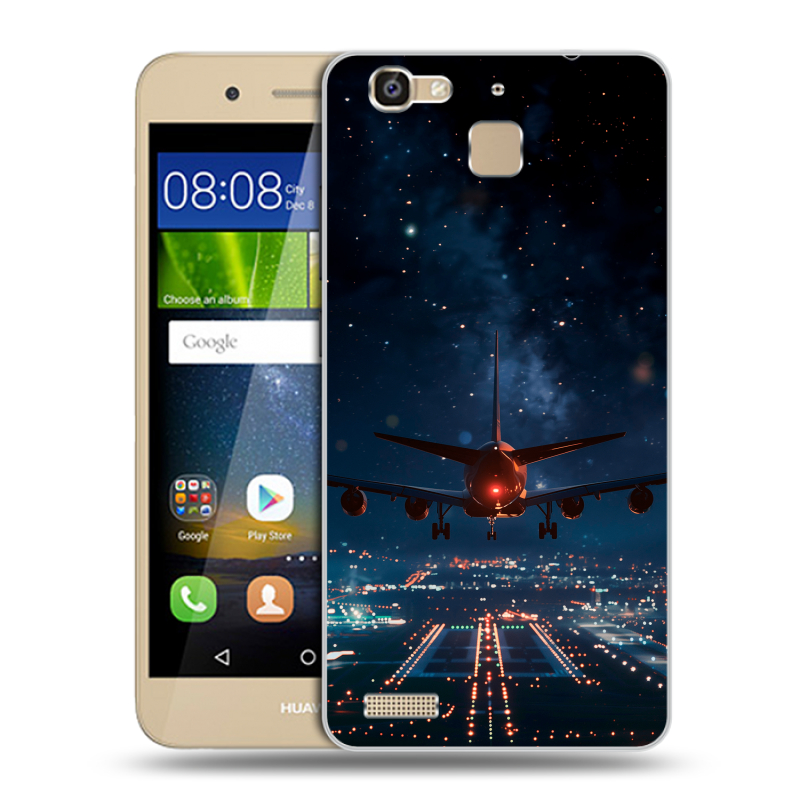 Пластиковый чехол на Huawei GR3 с принтом самолет Пластиковый чехол на Huawei GR3 с принтом самолет