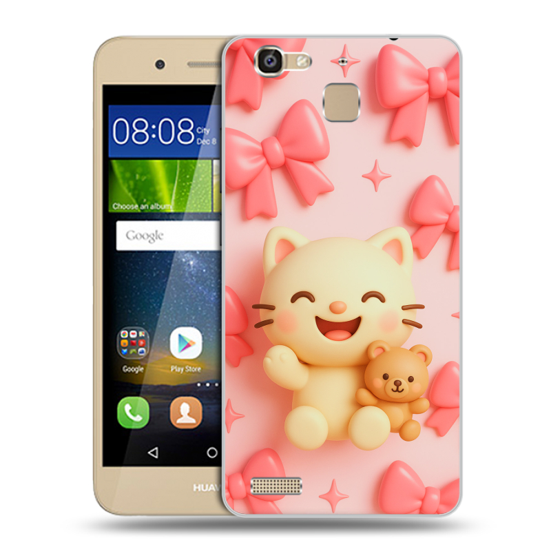 Пластиковый чехол на Huawei GR3 с принтом для девочек Пластиковый чехол на Huawei GR3 с принтом для девочек