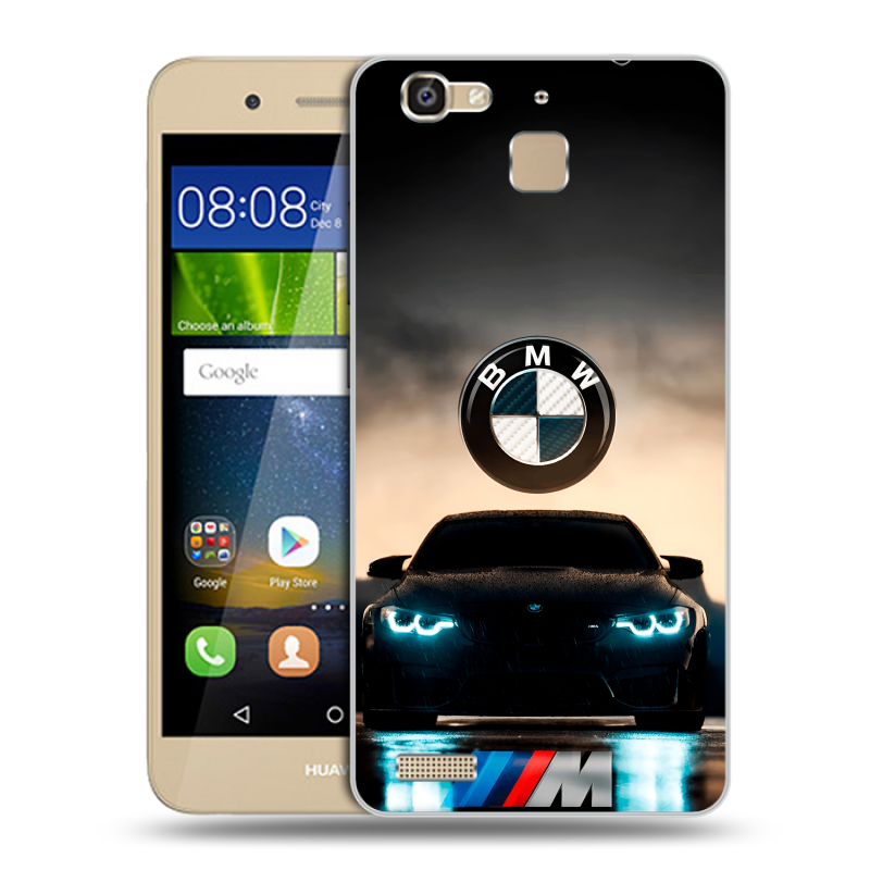 Пластиковый чехол на Huawei GR3 с принтом БМВ BMW Пластиковый чехол на Huawei GR3 с принтом БМВ BMW