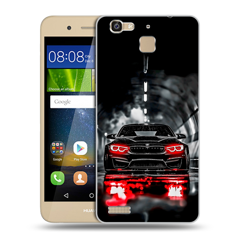 Пластиковый чехол на Huawei GR3 с принтом BMW БМВ Пластиковый чехол на Huawei GR3 с принтом BMW БМВ