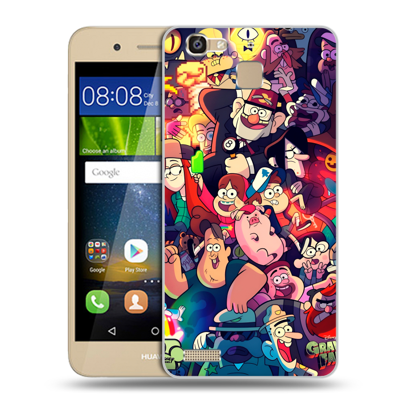 Пластиковый чехол на Huawei GR3 с принтом Gravity Falls Гравити Фолз Пластиковый чехол на Huawei GR3 с принтом Gravity Falls Гравити Фолз