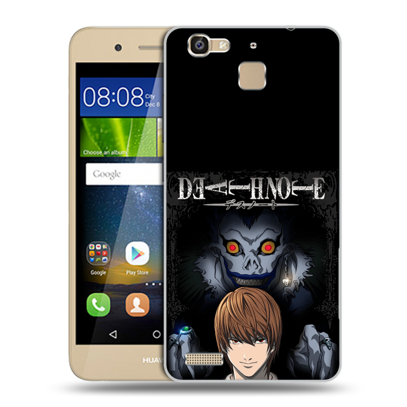 Пластиковый чехол на Huawei GR3 с принтом Death note Тетрадь смерти Пластиковый чехол на Huawei GR3 с принтом Death note Тетрадь смерти