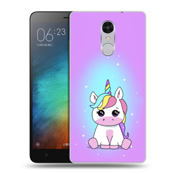 Пластиковый чехол на Xiaomi RedMi Pro с принтом Единорог