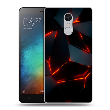 Пластиковый чехол на Xiaomi RedMi Pro с принтом Яркие абстракции