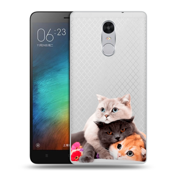 Пластиковый чехол на Xiaomi RedMi Pro с принтом Кошки