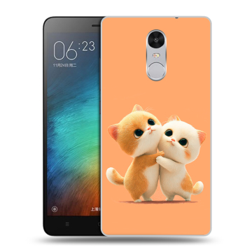 Пластиковый чехол на Xiaomi RedMi Pro с принтом Милые котики