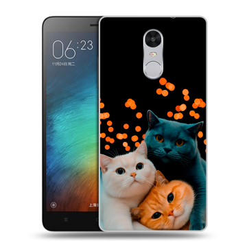 Пластиковый чехол на Xiaomi RedMi Pro с принтом Кошки