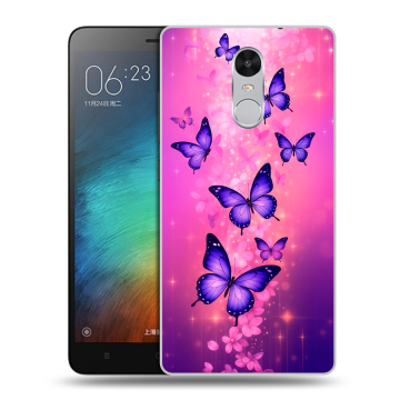 Пластиковый чехол на Xiaomi RedMi Pro с принтом Бабочки Пластиковый чехол на Xiaomi RedMi Pro с принтом Бабочки