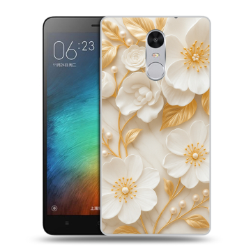 Пластиковый чехол на Xiaomi RedMi Pro с принтом Цветы Пластиковый чехол на Xiaomi RedMi Pro с принтом Цветы