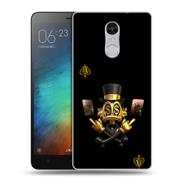 Пластиковый чехол на Xiaomi RedMi Pro с принтом Золотой скрудж макдак Пластиковый чехол на Xiaomi RedMi Pro с принтом Золотой скрудж макдак
