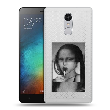 Пластиковый чехол на Xiaomi RedMi Pro с принтом Мона Лиза Пластиковый чехол на Xiaomi RedMi Pro с принтом Мона Лиза
