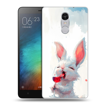 Пластиковый чехол на Xiaomi RedMi Pro с принтом кролик зайчик Пластиковый чехол на Xiaomi RedMi Pro с принтом кролик зайчик