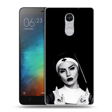 Пластиковый чехол на Xiaomi RedMi Pro с принтом монашка Пластиковый чехол на Xiaomi RedMi Pro с принтом монашка