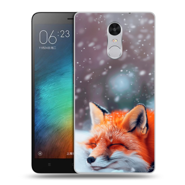 Пластиковый чехол на Xiaomi RedMi Pro с принтом лиса Пластиковый чехол на Xiaomi RedMi Pro с принтом лиса