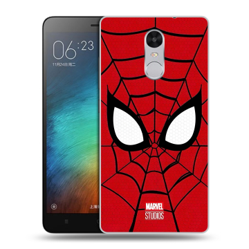 Пластиковый чехол на Xiaomi RedMi Pro с принтом человек паук spiderman