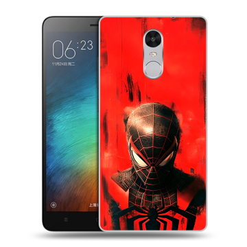 Пластиковый чехол на Xiaomi RedMi Pro с принтом человек паук spiderman Пластиковый чехол на Xiaomi RedMi Pro с принтом человек паук spiderman