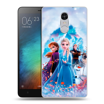 Пластиковый чехол на Xiaomi RedMi Pro с принтом Холодное сердце Frozen Пластиковый чехол на Xiaomi RedMi Pro с принтом Холодное сердце Frozen