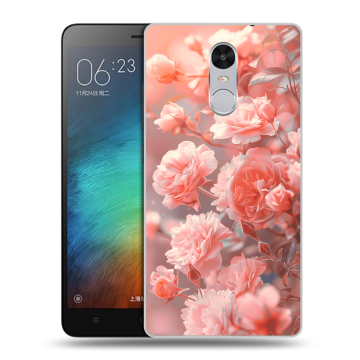 Пластиковый чехол на Xiaomi RedMi Pro с принтом Розы цветы Пластиковый чехол на Xiaomi RedMi Pro с принтом Розы цветы