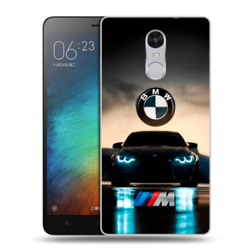Пластиковый чехол на Xiaomi RedMi Pro с принтом БМВ BMW