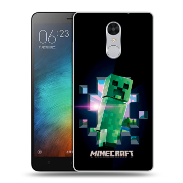 Пластиковый чехол на Xiaomi RedMi Pro с принтом Майнкрафт Minecraft