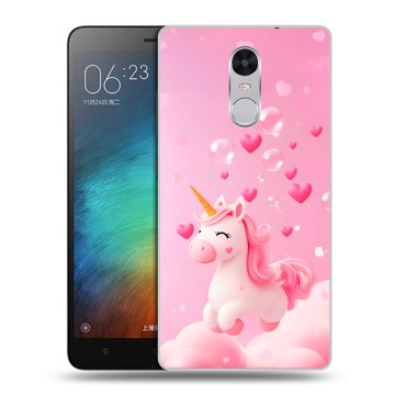 Пластиковый чехол на Xiaomi RedMi Pro с принтом Единорог Пластиковый чехол на Xiaomi RedMi Pro с принтом Единорог